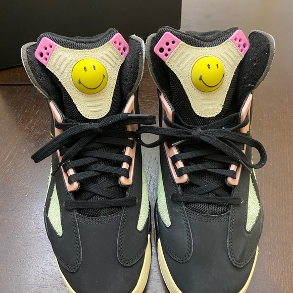 like new mens Reebok Classics x Smiley Shaq Attaq Basketball shoes!! - Picture 6 of 7